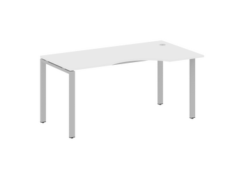 Стол METALL SYSTEM криволинейный правый на П-образном м/к БП.СА-1 Пр 1600*900*750 мм